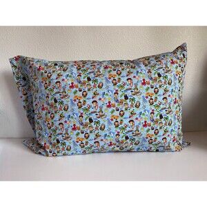 Keiki Summer Light Blue Pillowcase | Handmade | 100% Cotton
